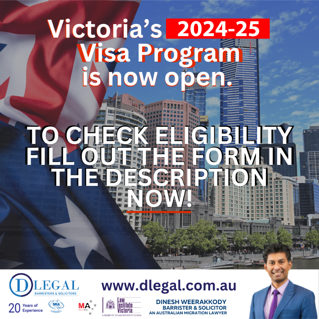 Victoria's 2024-25 Skilled Migration Program