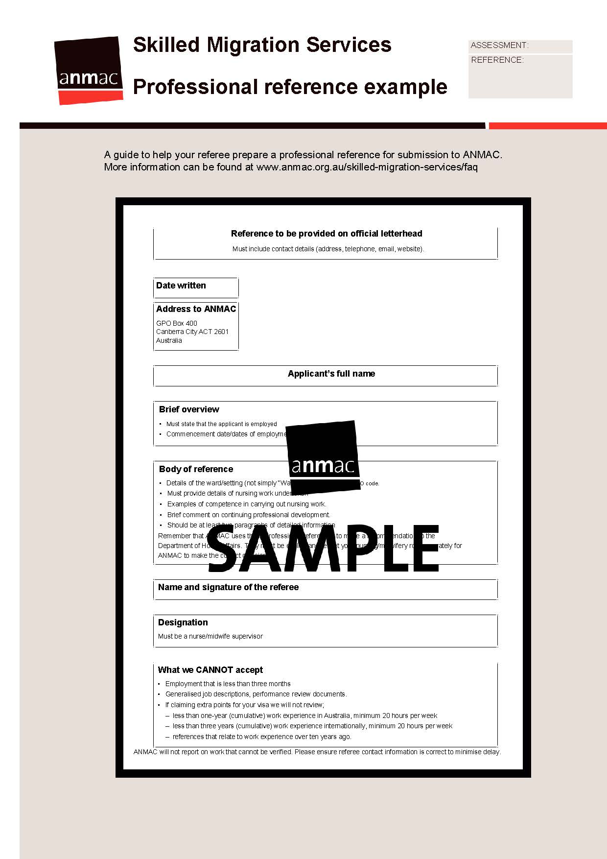 anmac-skills-assessment-checklist